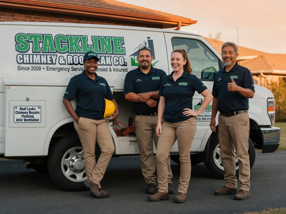 Chimney flashing repair company in Votaw, TX